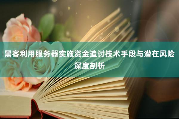 黑客利用服务器实施资金追讨技术手段与潜在风险深度剖析